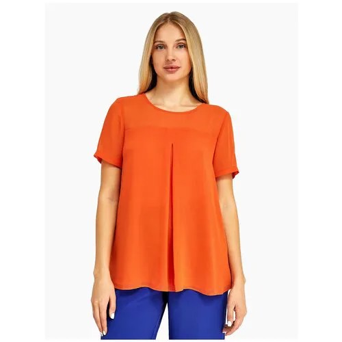 Блуза SFIZIO, размер 44, оранжевый
