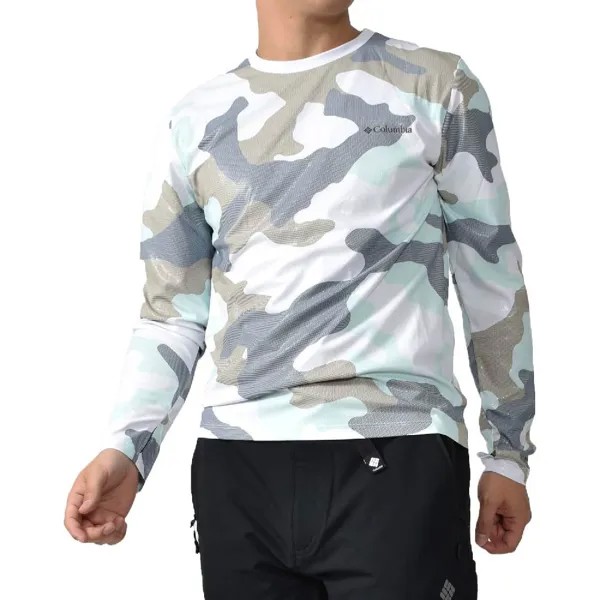 Лонгслив Columbia M Sun Deflector Summerdry, мультиколор