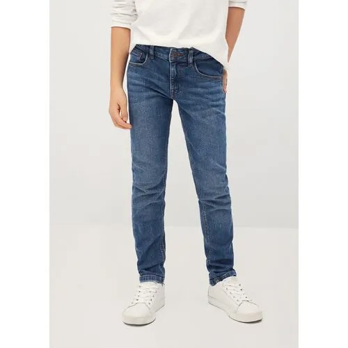 Джинсы  MANGO, размер 164, azul medio