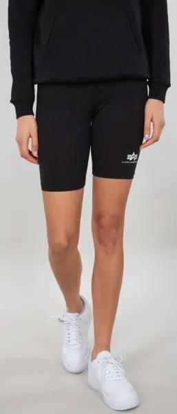 Шорты Alpha Industries Basic Bike SL женские, черные