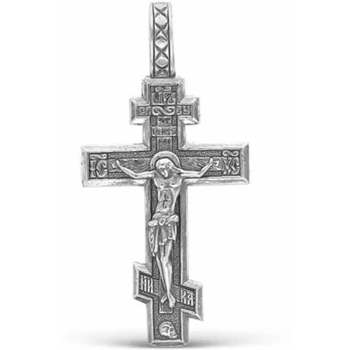 Крестик Красная Пресня, серебристый, золотистый