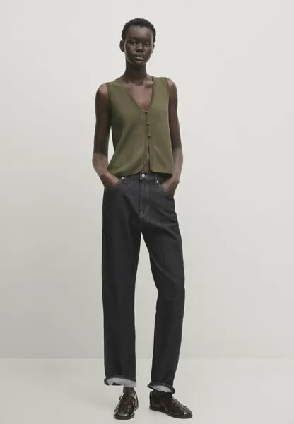 Жилет Massimo Dutti, цвет green