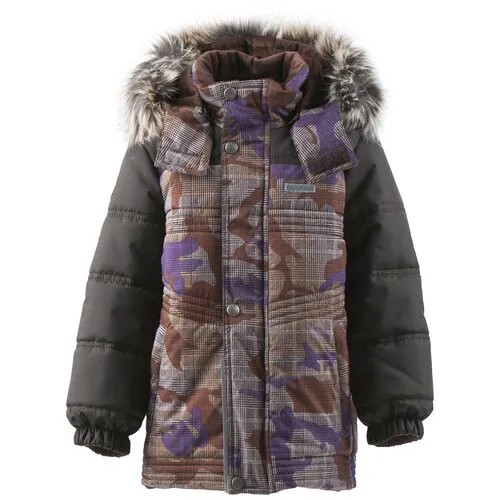 Куртка KERRY, размер 104, фиолетовый, бежевый