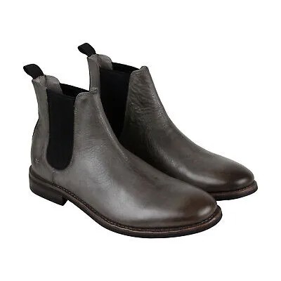 Мужские серые кожаные ботинки челси без шнурков Frye Ben Chelsea 80317 11.5
