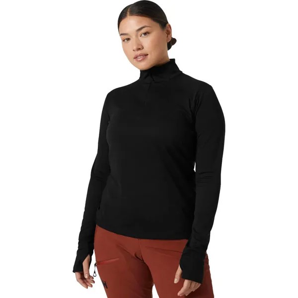 Пуловер с молнией до половины длины lifa tech lite Helly Hansen, черный