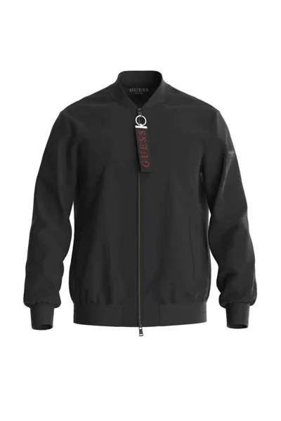 Технический мужской бомбер Guess, черный