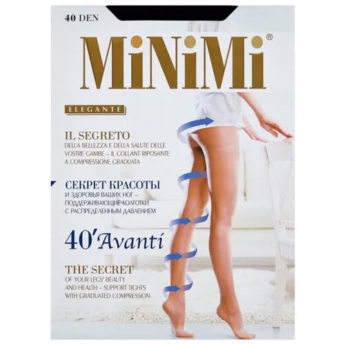 Колготки MiNiMi Avanti 40 den, размер 2-S/M, nero (черный)