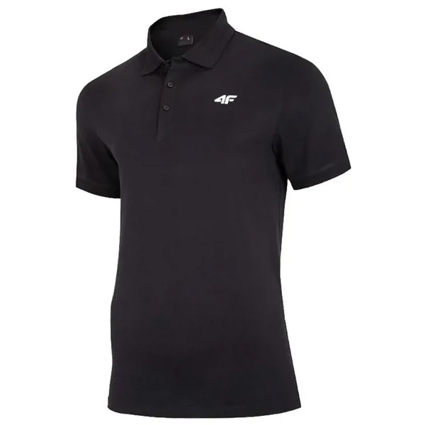 Футболка-поло мужская 4F MEN'S T-SHIRTS черная S