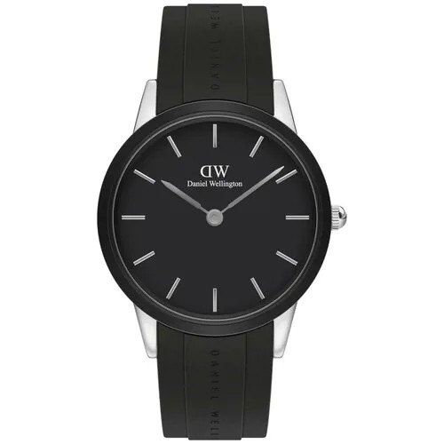 Наручные часы Daniel Wellington Iconic Link, черный