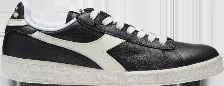 Кроссовки Game L Low Waxed Black White, черный