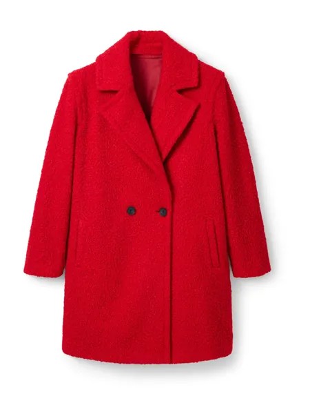 Межсезонное пальто Desigual, красный