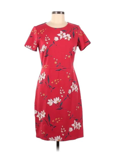 Платье-футляр Old Navy Red с цветочным принтом, размер S, миниатюрный