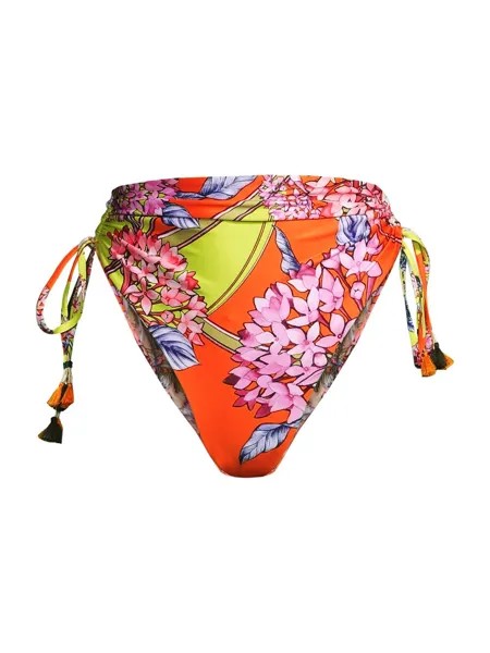 Плавки бикини Pacifico Etta Suki с цветочным принтом Agua Bendita, оранжевый