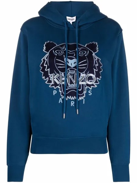 Kenzo худи с вышивкой Tiger