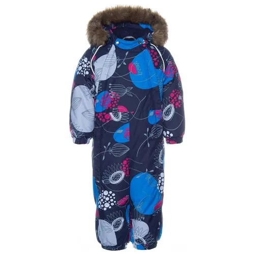 Комбинезон зимний Huppa Keira 31920030-94186 94186, navy pattern, размер 68