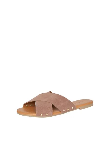 Тапочки PIECES Slippers Vuma, цвет Chestnut brown