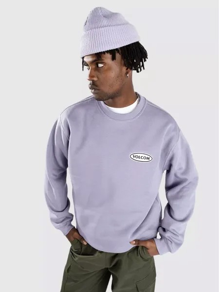 Свитер Workard с круглым вырезом Volcom, фиолетовый