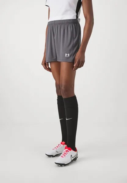 Спортивные шорты Challenger Short Under Armour, цвет castlerock/white