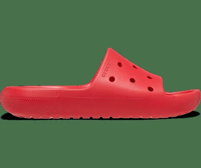 Классические шлепанцы 2.0 Crocs женские, цвет Varsity Red