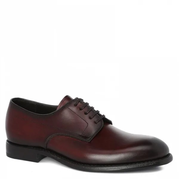Полуботинки мужские Loake STUBBS бордовые 10.5 UK