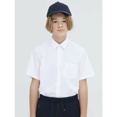 Школьная рубашка Nota Bene, размер 128-134, белый