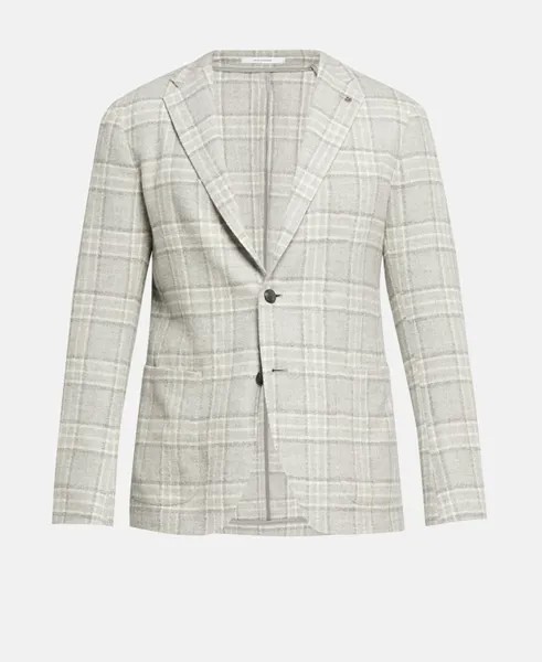 Шерстяной пиджак Tagliatore, светло-серый