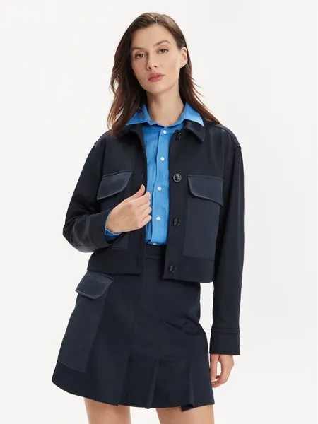 Переходная куртка стандартного кроя Max&Co., синий
