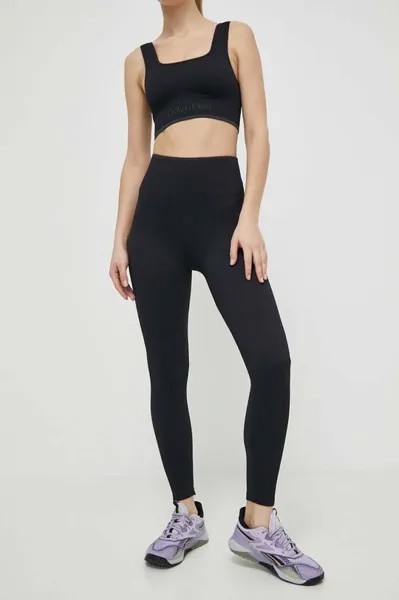 Тренировочные леггинсы Calvin Klein Performance, черный