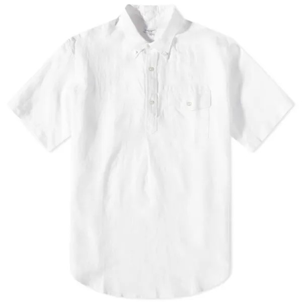 Рубашка Engineered Garments Popover Button Down Short Sleeve Shirt