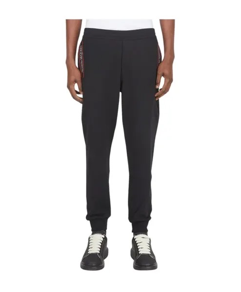 Спортивные брюки с логотипом Alexander Mcqueen, черный
