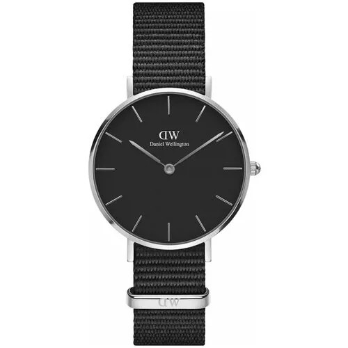 Наручные часы Daniel Wellington, черный, серебряный