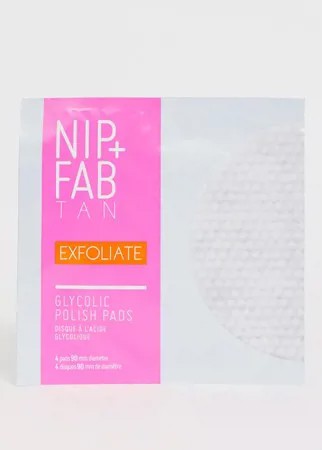4 отшелушивающих диска с гликолевой кислотой Nip+Fab-Бесцветный
