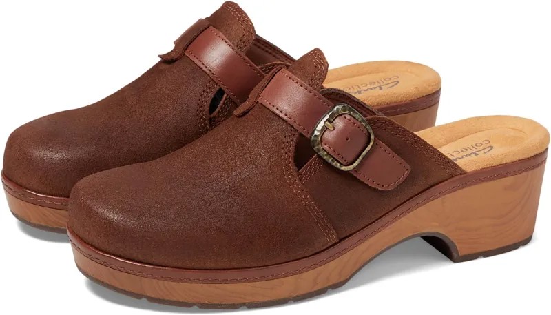 Сабо Paizlee Nora Clarks, цвет Tan Suede
