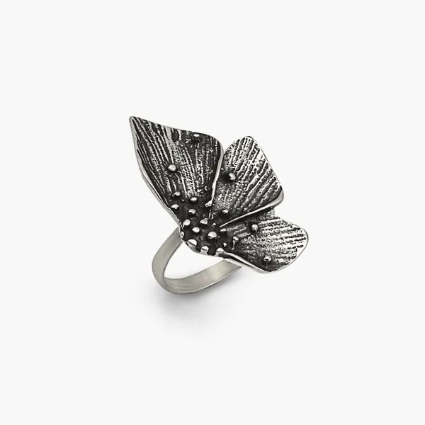 Кольцо женское ЮМИЛА из серебра 925 К10377 р.17.5