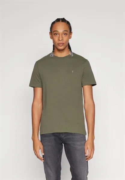 Базовая футболка BRACE CREW AllSaints, райграсс зеленый
