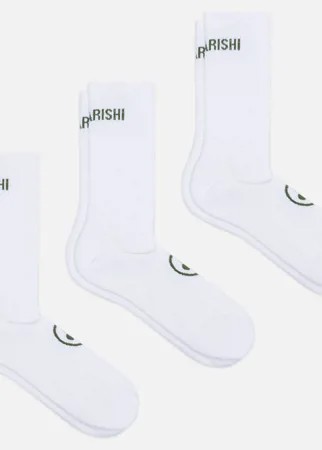 Комплект носков maharishi Miltype Tabi 3-Pack, цвет белый, размер 41-45 EU