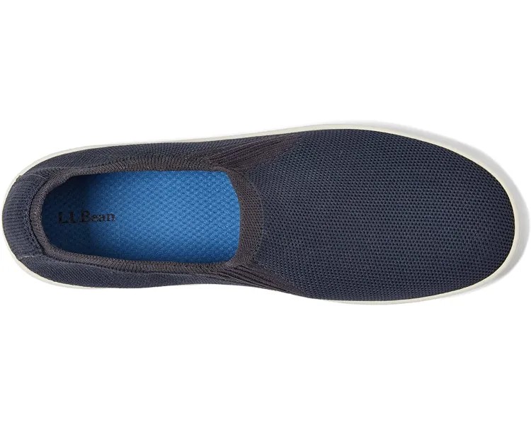 Кроссовки Eco Bay Knit Sneaker Slip-On L.L.Bean, синий