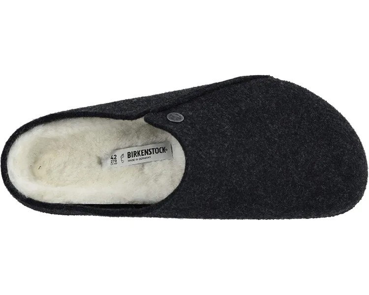 Слипперы Zermatt Shearling Birkenstock, антрацит шерсть