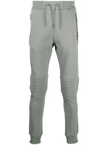 Balmain спортивные брюки с тисненым логотипом