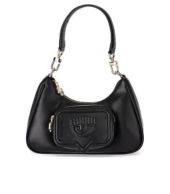 Chiara Ferragni Vicky Black Shoulder Bag Woman