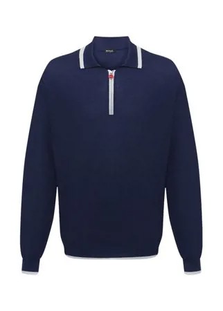 Поло из кашемира и шелка Kiton
