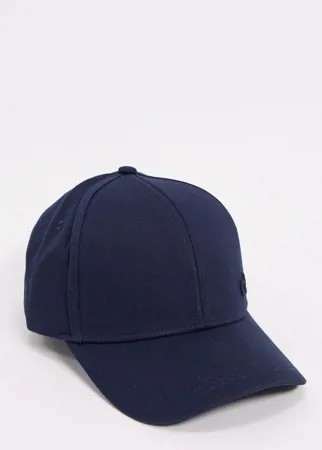 Темно-синяя кепка с логотипом Calvin Klein-Темно-синий