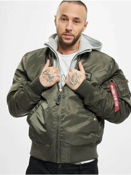 Демисезонная куртка Alpha Industries, цвет republica grey