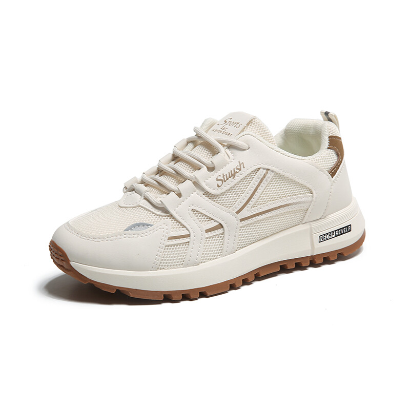 Кроссовки BINGO DUCK bingo duck Lifestyle Shoes Women's Low-top, бежевый/синий