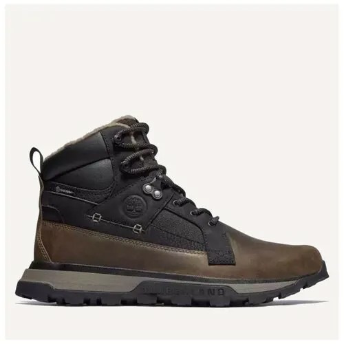 Ботинки Timberland TREELINE TREKKER WINTER WP, зимние, натуральная кожа, водонепроницаемые, размер US 8, коричневый