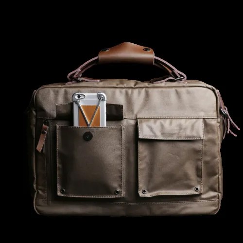 Портфель мужской непромокаемый из ткани Оксфорд, деловая сумка для ноутбука 14/15, 6 дюймов, офисный саквояж, цвет черный/хаки