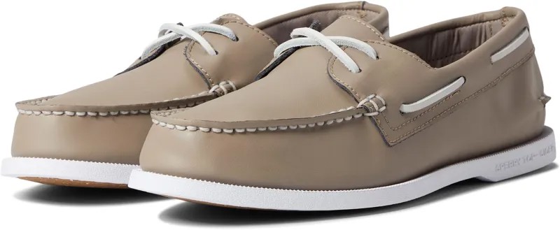 Топсайдеры A/O 2-Eye Seacycled Sperry, серо-коричневый