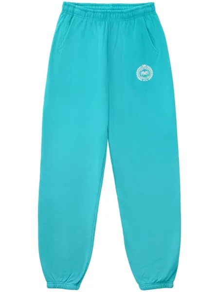 Sporty & Rich спортивные брюки Crest, синий