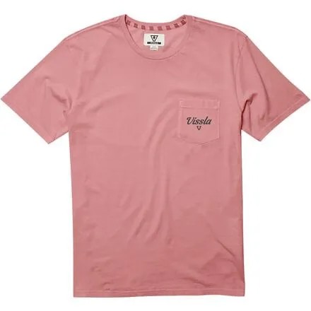 Футболка с карманами и короткими рукавами Dynasty мужская Vissla, цвет Dusty Rose