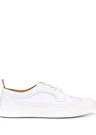 Thom Browne броги Longwing из зернистой кожи